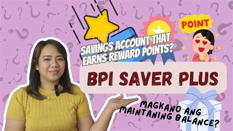 bpi initial deposit|Saver Plus .